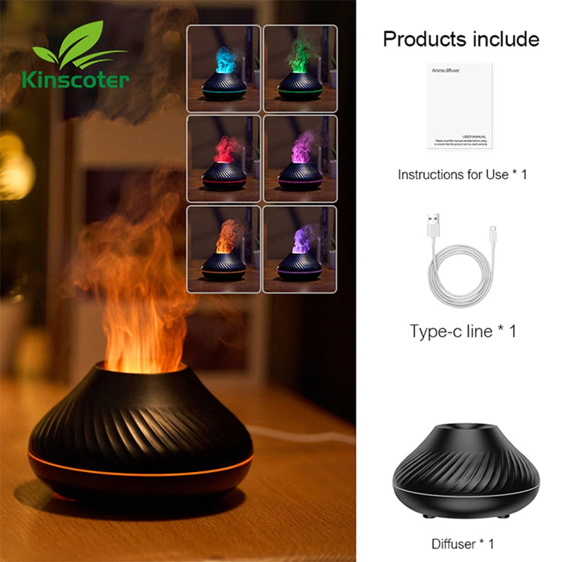 Volcanic Aroma Diffuser Lamp