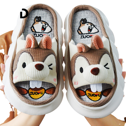 Cartoon Animals Slippers