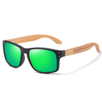 BEACH DESIGN Wooden Frame Sunglasses