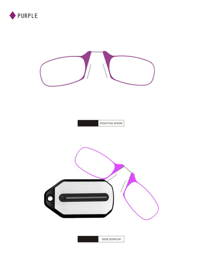 Keychain Case Portable Reading Eyeglasses