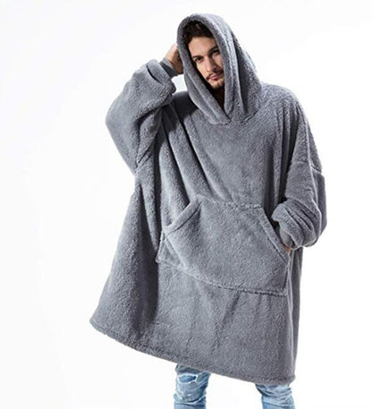 Hoodie Blanket with sleeves