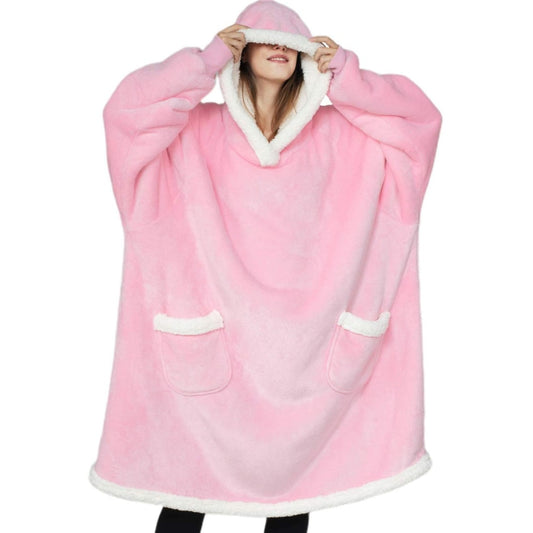 Hoodie Blanket with sleeves