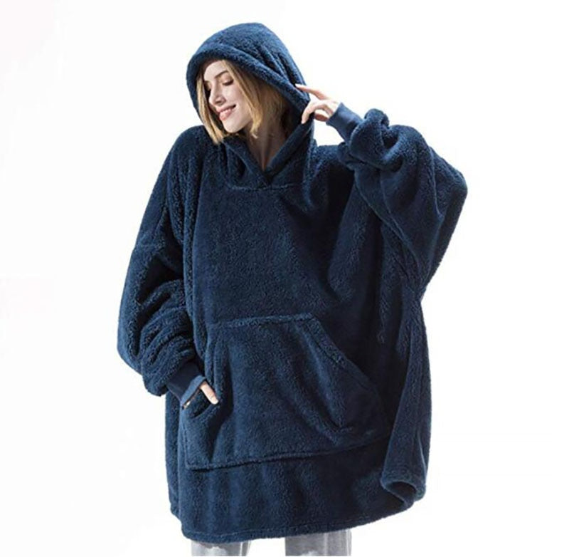 Hoodie Blanket with sleeves